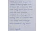 manually write your letters, notes or assignments